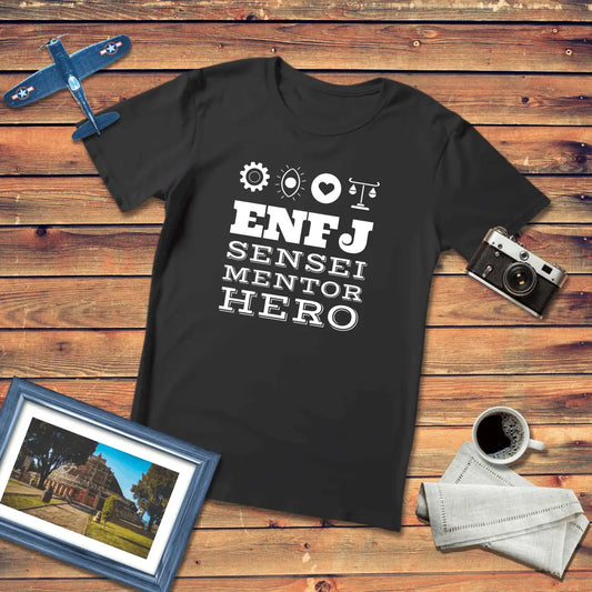MBTI Personality – ENFJ Premium Fit T-Shirt Dark Edition