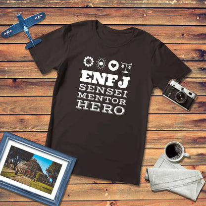 MBTI Personality – ENFJ Premium Fit T-Shirt Dark Edition