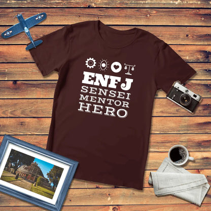MBTI Personality – ENFJ Premium Fit T-Shirt Dark Edition