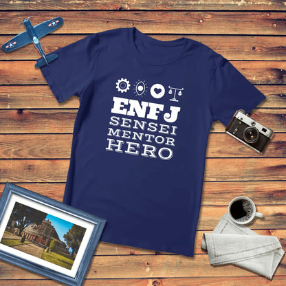 MBTI Personality – ENFJ Premium Fit T-Shirt Dark Edition