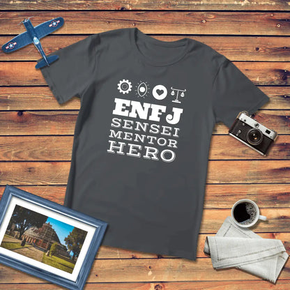 MBTI Personality – ENFJ Premium Fit T-Shirt Dark Edition