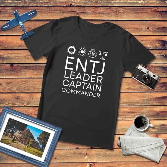 MBTI Personality – ENTJ Premium Fit T-Shirt Dark Edition
