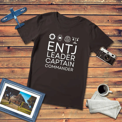 MBTI Personality – ENTJ Premium Fit T-Shirt Dark Edition