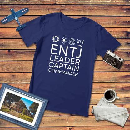 MBTI Personality – ENTJ Premium Fit T-Shirt Dark Edition