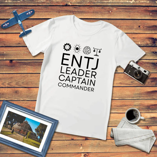 MBTI Personality – ENTJ Premium Fit T-Shirt Light Edition