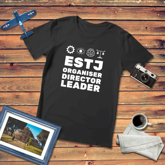 MBTI Personality – ESTJ Premium Fit T-Shirt Dark Edition