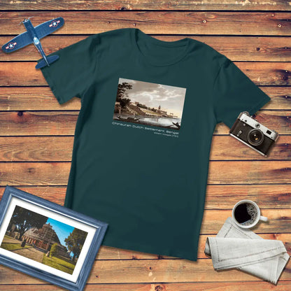 Chinsura by William Hodges Art T-Shirt Dark Edition (Premium Fit)