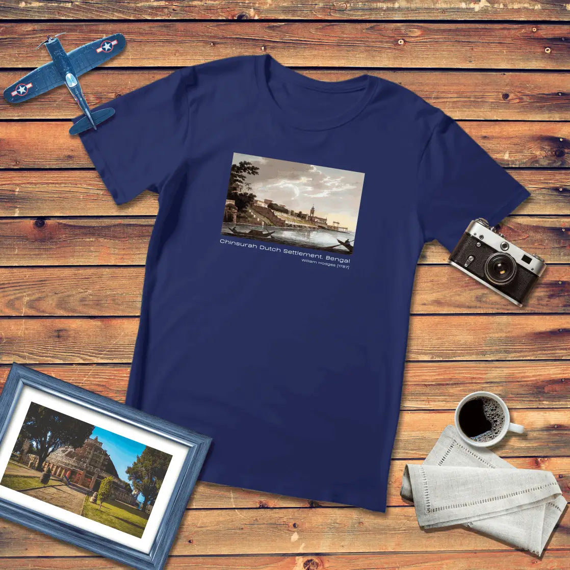 Chinsura by William Hodges Art T-Shirt Dark Edition (Premium Fit)