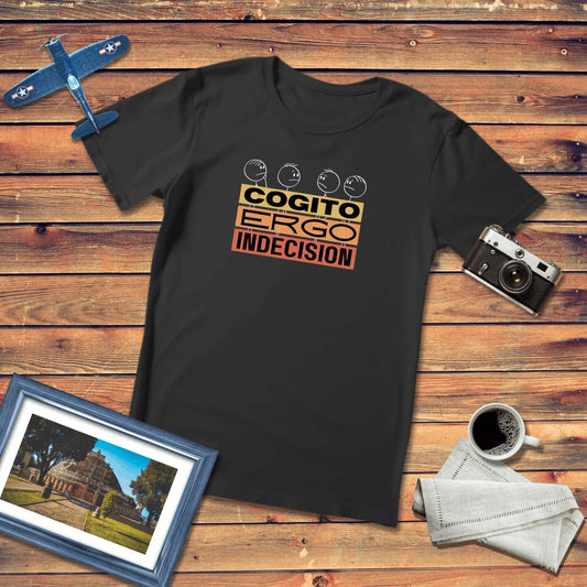 Cogito Ergo Indecision Regular Fit T-Shirt Dark Edition