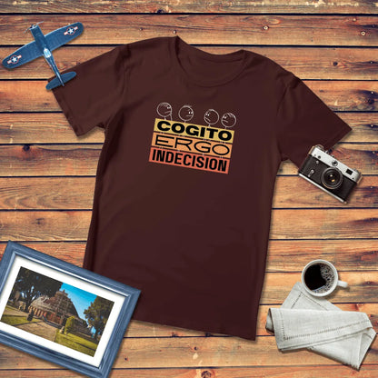 Cogito Ergo Indecision Regular Fit T-Shirt Dark Edition
