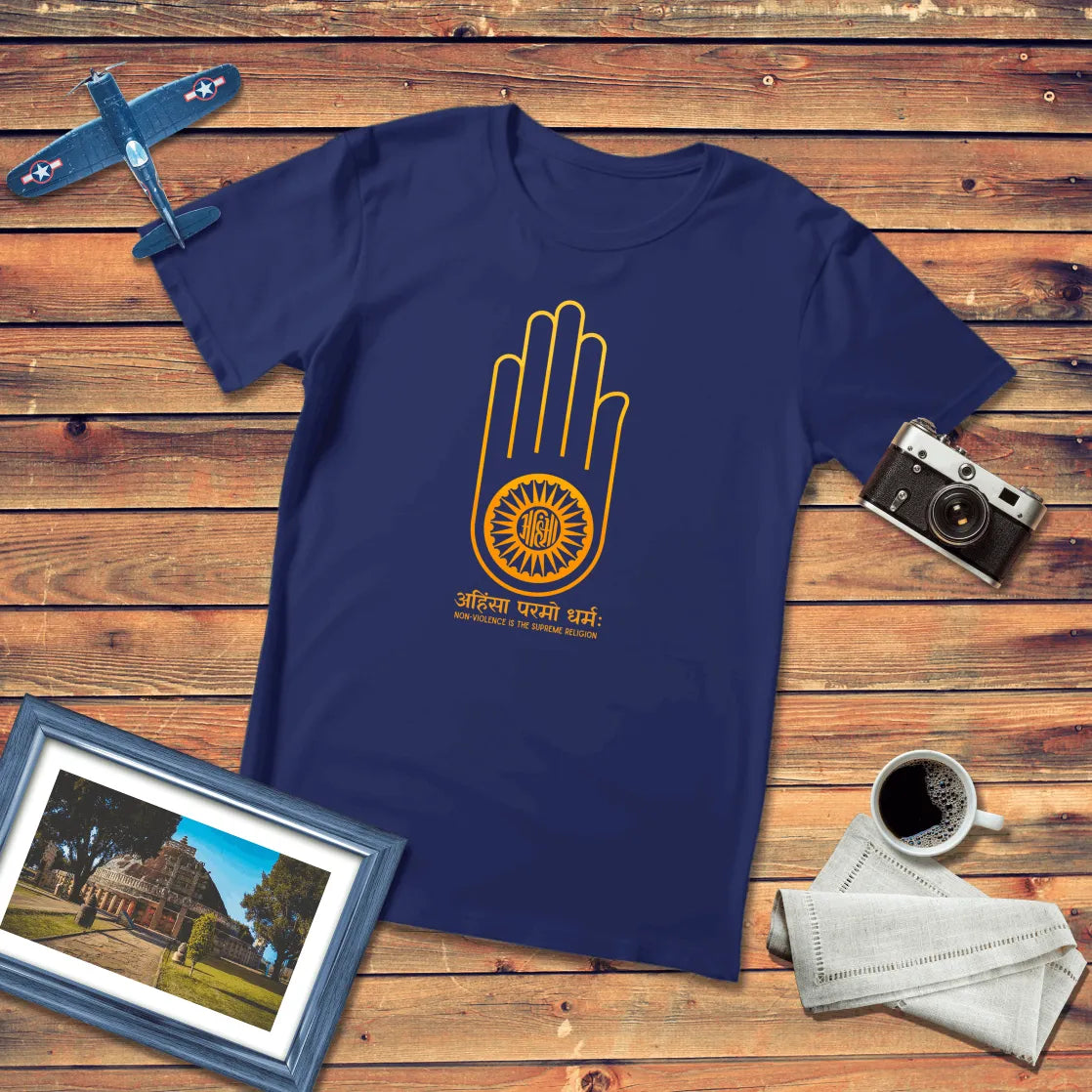 Jain Ahimsa Regular Fit T-Shirt
