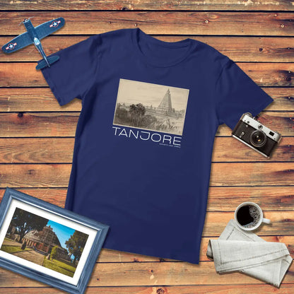 Tanjore by Edward Lear Art T-Shirt Dark Edition (Premium Fit)