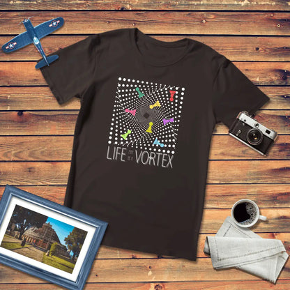 Life May Be A Vortex Chess Philosophy Premium Fit T-Shirt Light Edition