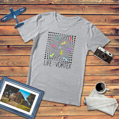 Life May Be A Vortex Chess Philosophy Premium Fit T-Shirt Light Edition