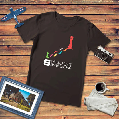 Six Steps All One Needs Premium Fit T-Shirt Dark Edition