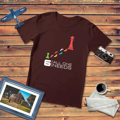 Six Steps All One Needs Premium Fit T-Shirt Dark Edition
