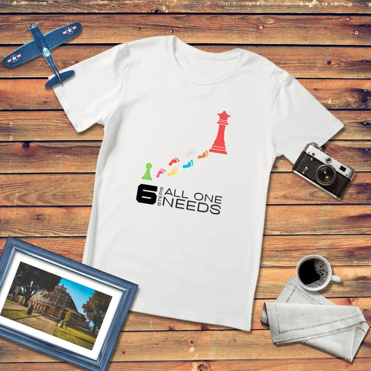 Six Steps All One Needs Premium Fit T-Shirt Light Edition