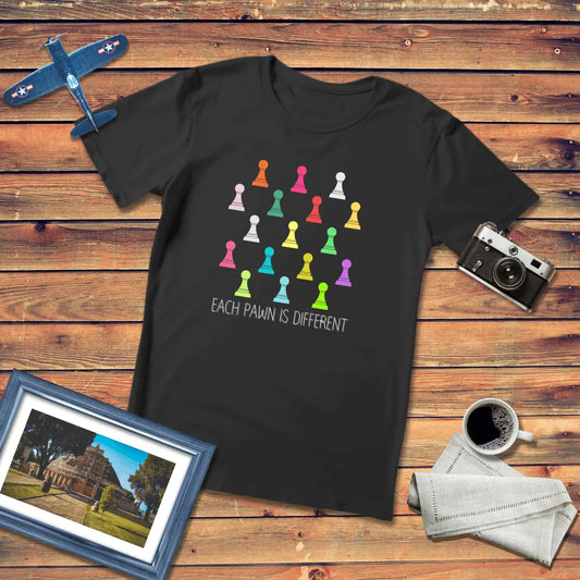 Each Pawn is Different Premium Fit T-Shirt Dark Edition