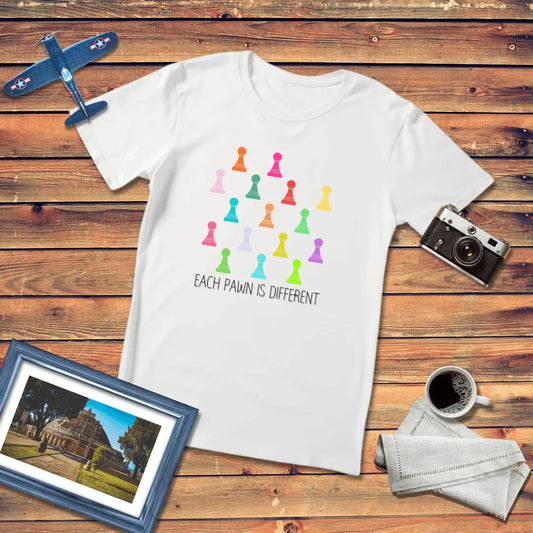 Each Pawn is Different Premium Fit T-Shirt Light Edition