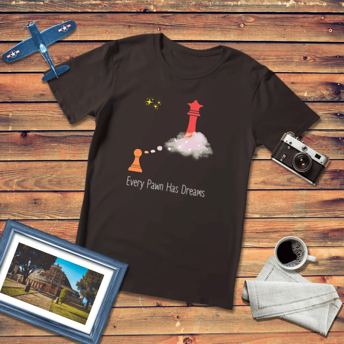 Every Pawn Has Dreams Premium Fit T-Shirt Dark Edition