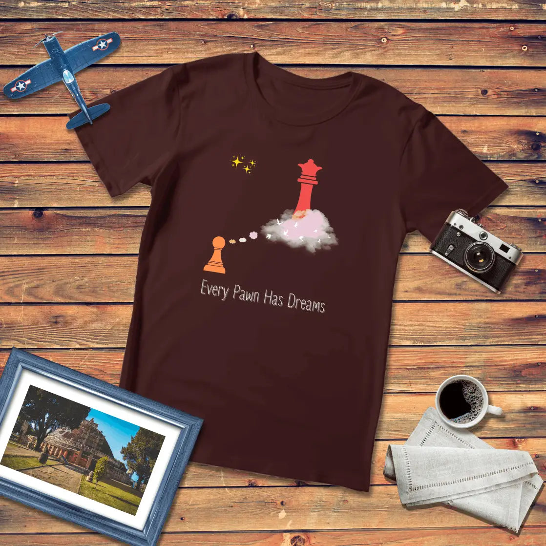 Every Pawn Has Dreams Premium Fit T-Shirt Dark Edition