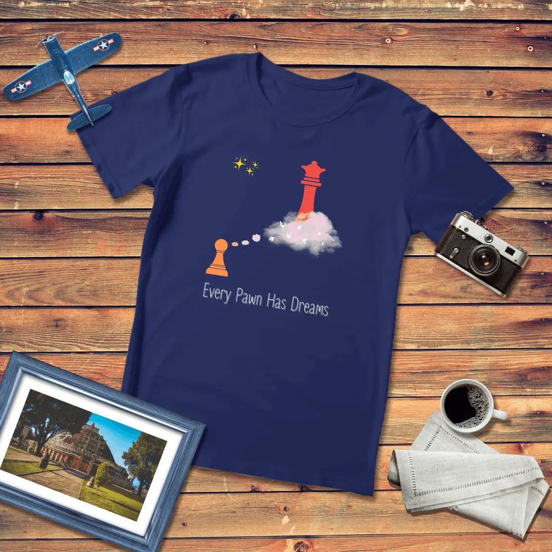 Every Pawn Has Dreams Premium Fit T-Shirt Dark Edition