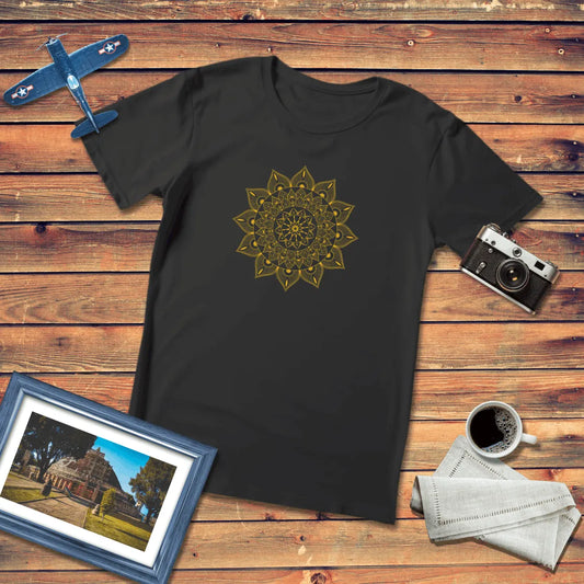 Mandala Petals Regular Fit T-Shirt