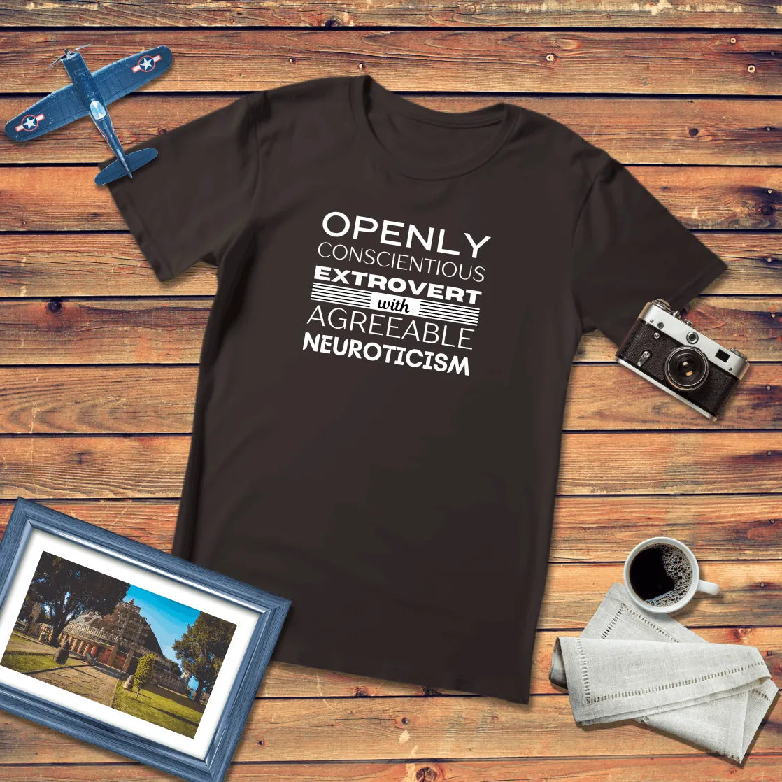 OCEAN Personality Regular Fit T-Shirt Dark Edition