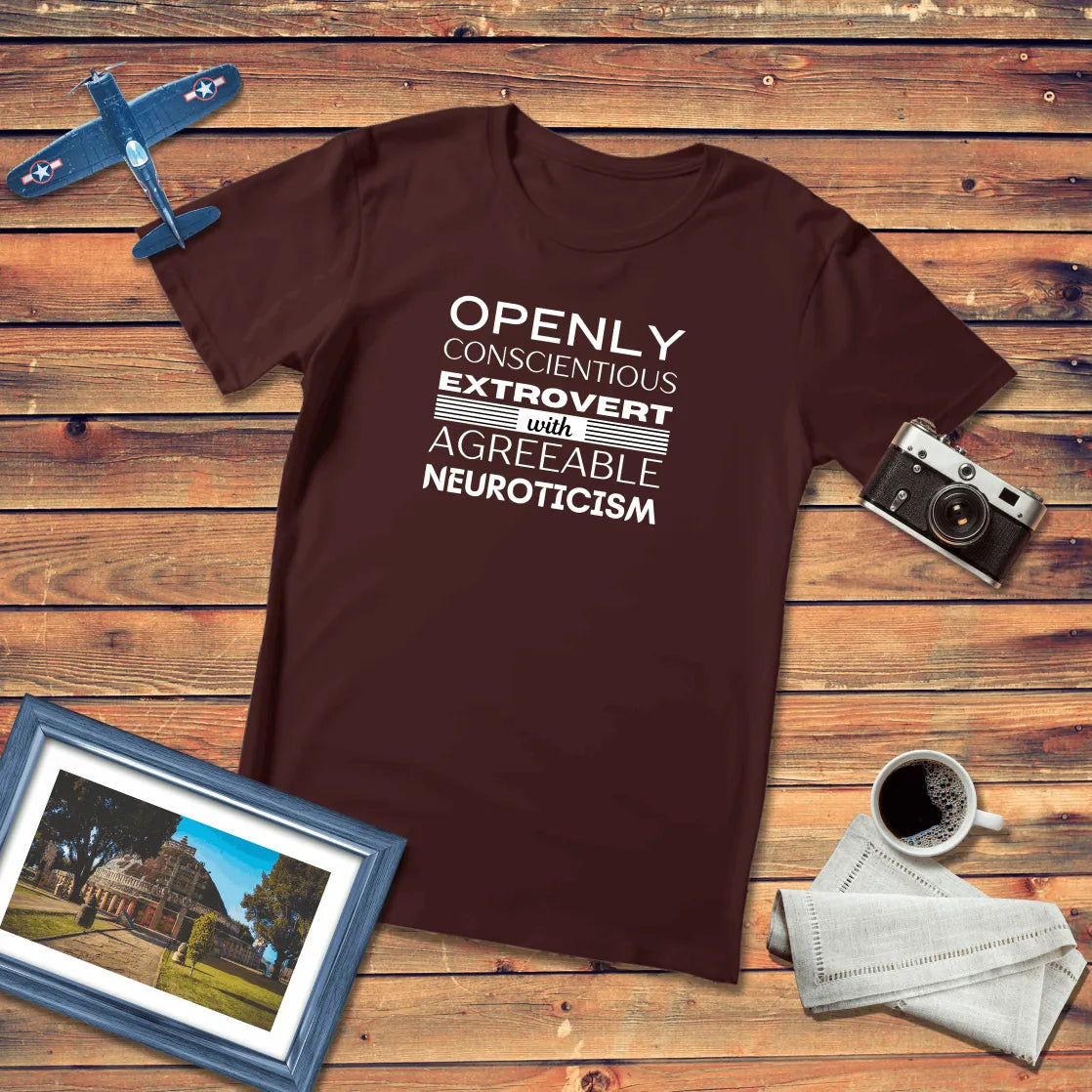 OCEAN Personality Regular Fit T-Shirt Dark Edition