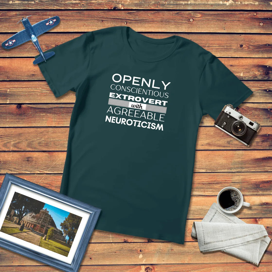 OCEAN Personality Regular Fit T-Shirt Dark Edition