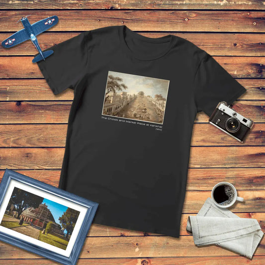 Kankhal by Sita Ram Art T-Shirt Dark Edition (Premium Fit)