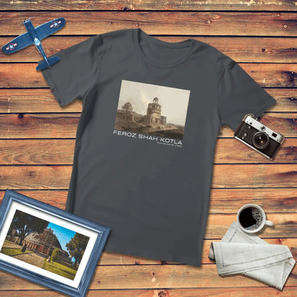 Firoze Shah Kotla Art T-Shirt Dark Edition (Premium Fit)