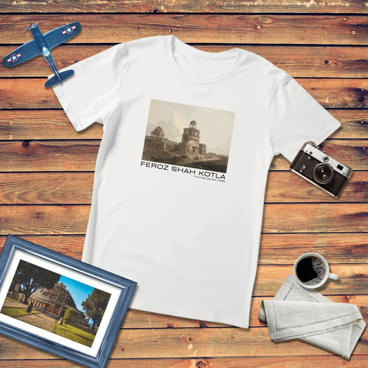 Firoze Shah Kotla Art T-Shirt Light Edition (Premium Fit)