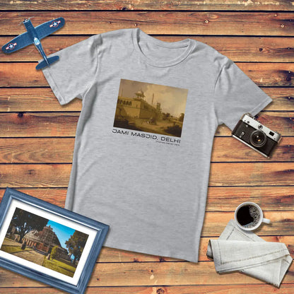 Jami Masjid Delhi Art T-Shirt Light Edition (Premium Fit)