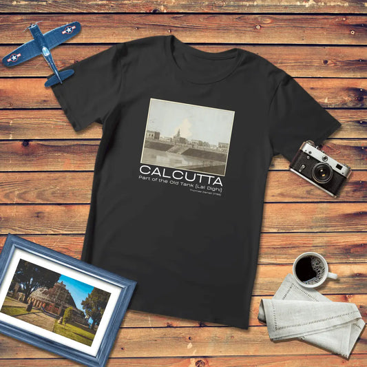 Calcutta, Part of the Old Tank Art T-Shirt Dark Edition (Premium Fit)