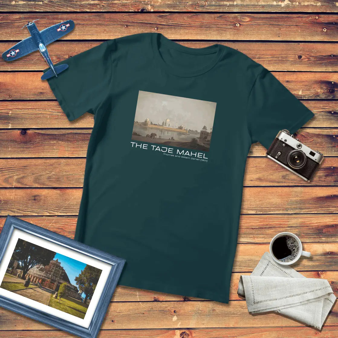 The Taje Mahel Art T-Shirt Dark Edition (Premium Fit)