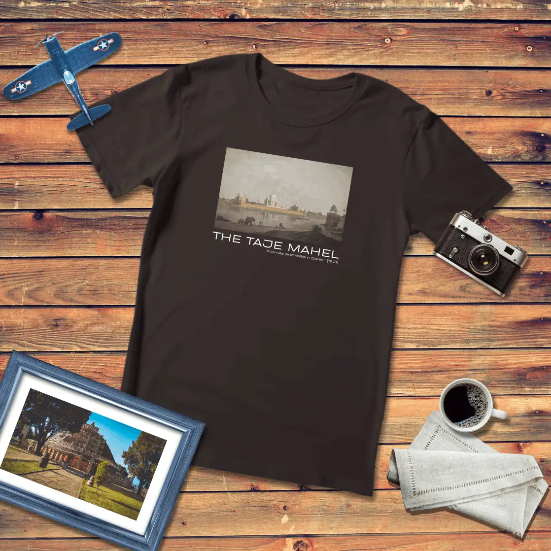 The Taje Mahel Art T-Shirt Dark Edition (Premium Fit)