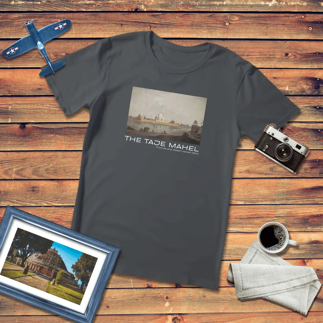 The Taje Mahel Art T-Shirt Dark Edition (Premium Fit)