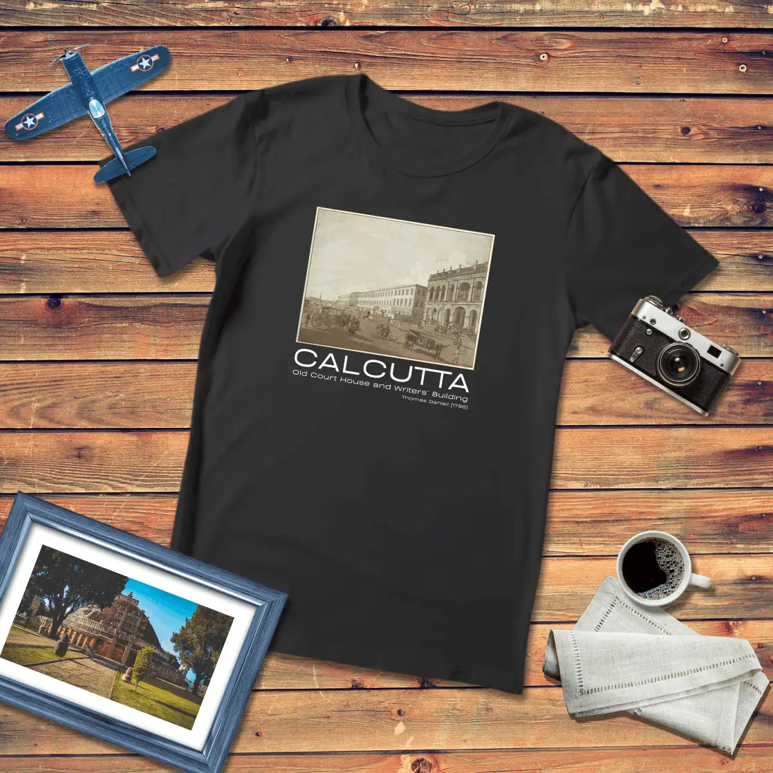 Old Court House and Writers' Building Art T-Shirt Dark Edition (Premium Fit)