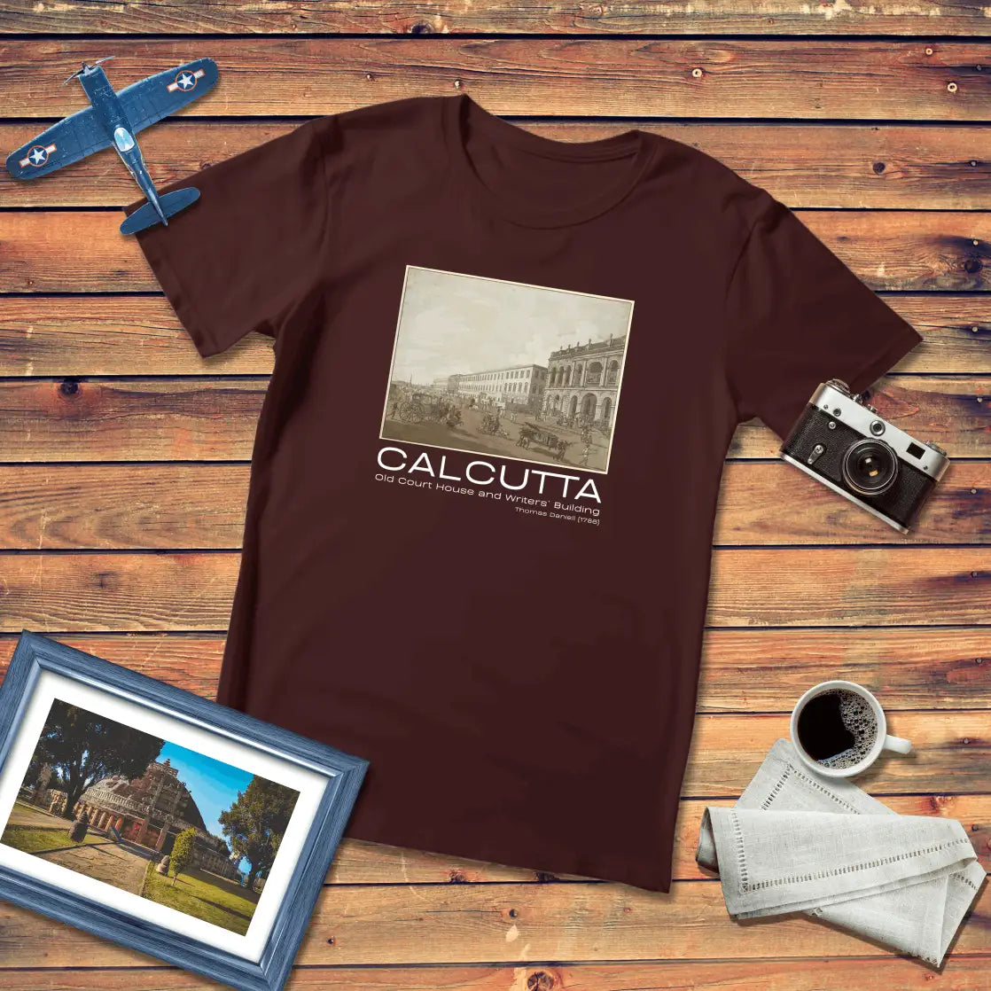 Old Court House and Writers' Building Art T-Shirt Dark Edition (Premium Fit)