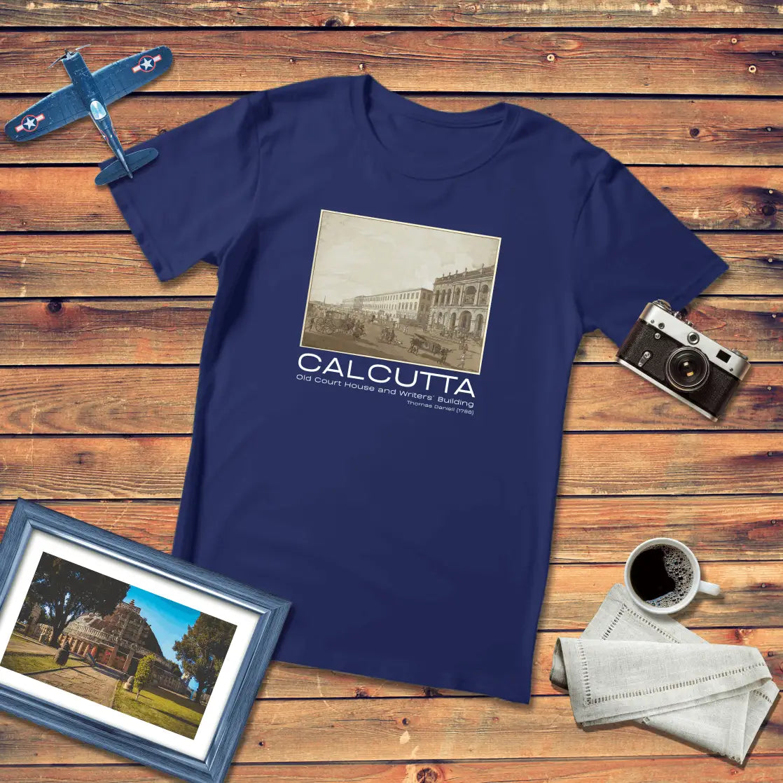 Old Court House and Writers' Building Art T-Shirt Dark Edition (Premium Fit)