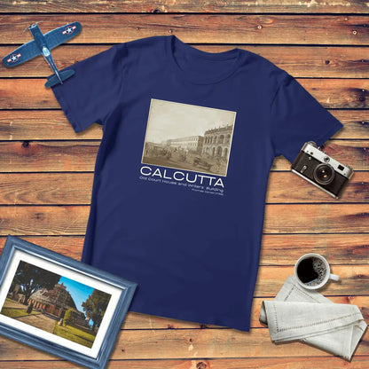 Old Court House and Writers' Building Art T-Shirt Dark Edition (Premium Fit)