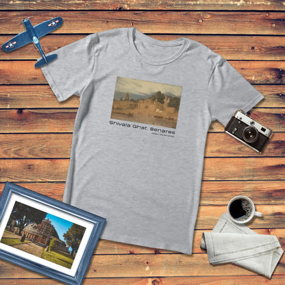Shivala Ghat Benares Art T-Shirt Light Edition (Premium Fit)
